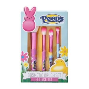 Peeps Easter cosmetic brush set